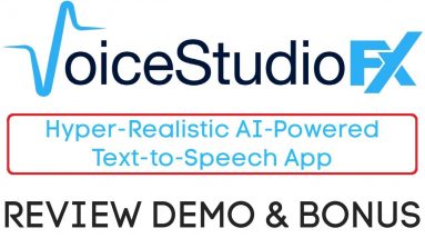 Voice Studio FX Review Demo Bonus - The Most REAL Sounding Text To Speech App
