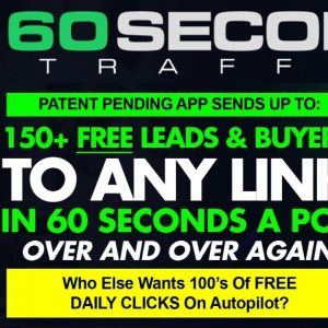 60SecondTraffic PRO Review Bonus - Daily Free Leads and Buyers Over and Over Again