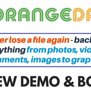 OrangeDrive Review Demo Bonus - Unlimited Lifetime Storage With ZERO Monthly Fees