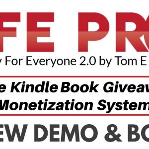 MFE Pro Review Demo Bonus - Free Kindle Book Giveaway Monetization System