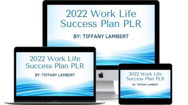 2022 Work Life Success Plan PLR Review Bonus - New 2022 WorkLife Success Plan PLR by Tiffany Lambert