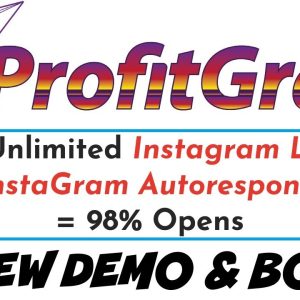 ProfitGram Review Demo Bonus - Your Own InstaGram Leads + Autoresponder
