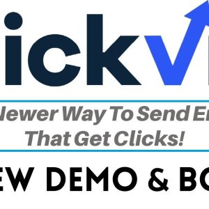 Clickvio Clickvio22 Review Demo Bonus - Drag and Drop Email Builder That Gets You Clicks
