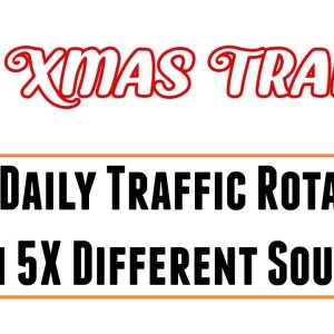 Xmas Traffic Review Bonus - Free Daily Traffic Rotators From 5X Different Sources
