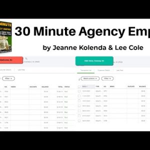 30 Minute Agency Empire Review Bonus - Complete Social Posting Agency System from Jeanne & Lee