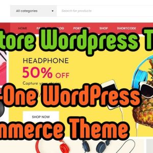GigaStore Wordpress Theme Review Bonus - All In One WordPress eCommerce Theme