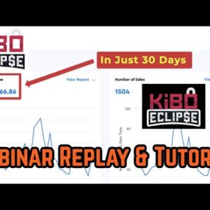 Kibo Eclipse Review Webinar Replay Tutorial - 3 STEPS for Building A PROFITABLE Business in 2022