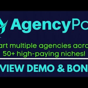 AgencyPay Review Demo Bonus - Software + Multiple DFY Digital Services = $1,000+ Daily