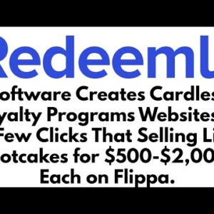 Redeemly Review Demo Bonus - Creates Cardless Loyalty Programs For Local Businesses