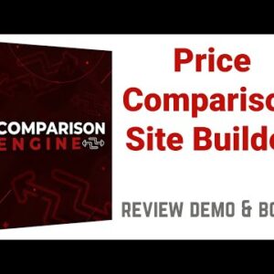 Comparison Engine Review Demo Bonus - Price Comparison Site Builder