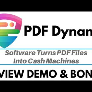PDF Dynamo Review Demo Bonus - Creates Fully Monetized PDFs in Seconds