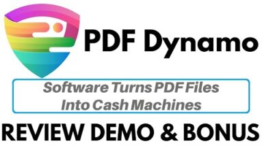 PDF Dynamo Review Demo Bonus - Creates Fully Monetized PDFs in Seconds