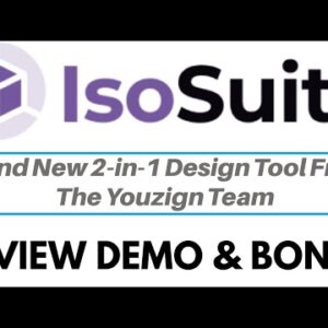 IsoSuite Review Demo Bonus - 2 in 1 Design Suite Creates PRO Images In Minutes