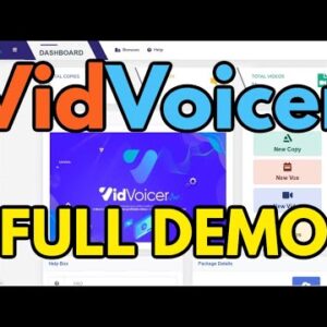 VidVoicer Full Demo Review Bonus - Create Voiceovers And Make Full Videos