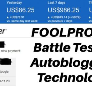 Autoblog Niche Profits DFY Review Result Bonus - DFY Automated Google AdSense Site that WORKS