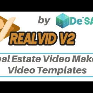 RealVid V2 Review Bonus - Real Estate Video Maker