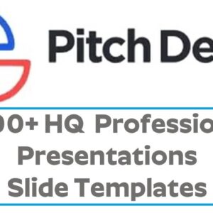 Pitch Deck Pro Review Bonus - 1900+HQ Professional Presentations Slide Templates