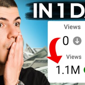 ($1200/DAY) Easiest Way To Get Views On a YouTube Automation Channel Without Making Videos