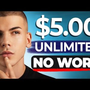 Do Literally Nothing & Get Paid $5.00 Per Minute For Free [Beginner Tutorial]