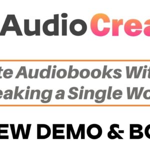 AudioCreator Review Dermo Bonus - Create Unlimited High-Quality AudioBooks