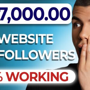 How He Makes $277,700.00 Online Without ANY Followers [Tutorial For Beginners]