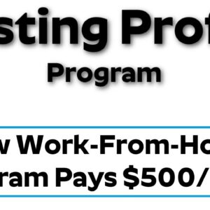 Posting Profits Program Review Bonus - New Work-From-Home Program Pays $500/Hour