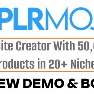 PLR MOJO Review Demo Bonus - PLR Site Creator With 50,000+ Products in 20+ Niches