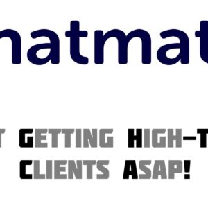 2023 Chatmatic Agency 3.0 Package Review Bonus - Start Getting High Ticket Clients ASAP!