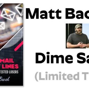 Matt Bacak's Dime Sale Review Bonus - 88% Discount (Limited Time)