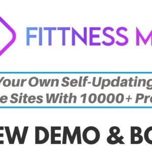 Fittness Mojo Review Demo Bonus - Your Own Fitness Affiliate Site In 1 Click