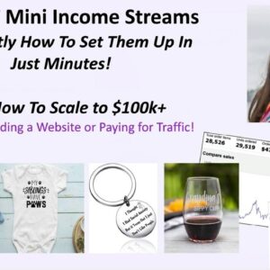 Mini Income Streams Review Webinar Replay - How to Make 100k Mini-Income Streams