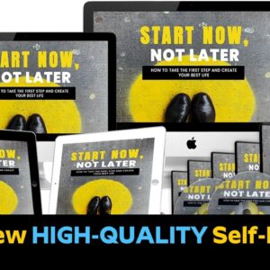 Start Now Not Later PLR Review Demo Bonus - Brand New HIGH-QUALITY Self-Help PLR!