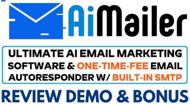 AiMailer Review Demo Bonus - One-Time-Fee Email Autoresponder With Built-In SMTP