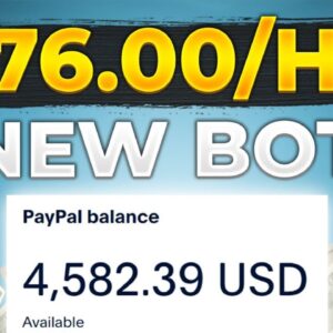 (NEW BOT!) Earn $76.00/Hour As a Complete Beginner! Make Money Online 2023