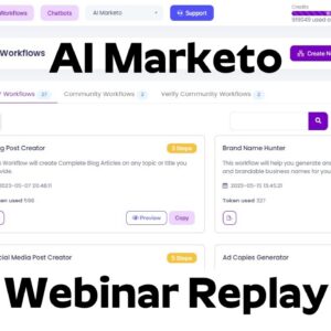 AI Marketo Review Webinar Replay Demo Bonus - 6 Different AI Engines For All Your Marketing Need