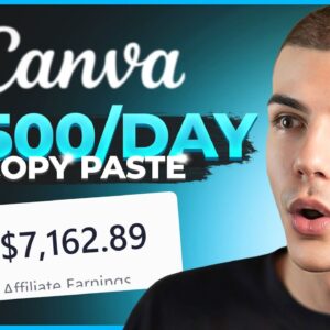 Earn $65 Per 10 Minutes with Canva Affiliate Marketing for Beginners! (Make Money Online)