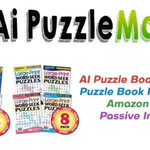 AI Puzzle Maker Review Demo Bonus - New AI Puzzle Maker for Amazon KDP