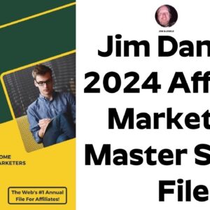 Jim Daniels' 2024 Affiliate Marketers Master Swipe File Review Bonus