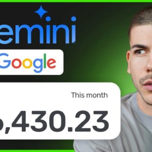 Earn $4,200/Week with Google Gemini AI For FREE (2024)