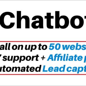 Chatbotic Review Demo - Install on Up to 50 Websites + Automated Lead Capture