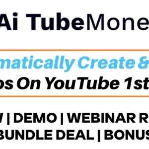 AI TubeMonetizer Review Demo Replay Bundle - AI Optimizes Specific YouTube Channels & Rank Page 1