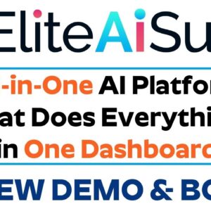 Elite AI Suite Review Demo Bonus - All-in-One AI Platform (120+ Web Tools)