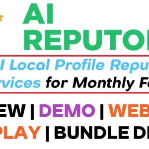 AIReputors Review Demo Webinar Replay Bonus - Local Reputation Management Agency App