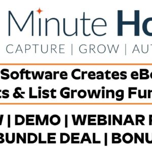 Minute Hook Review Demo Webinar Replay Bonus - Free Traffic & Leads For You On Autopilot